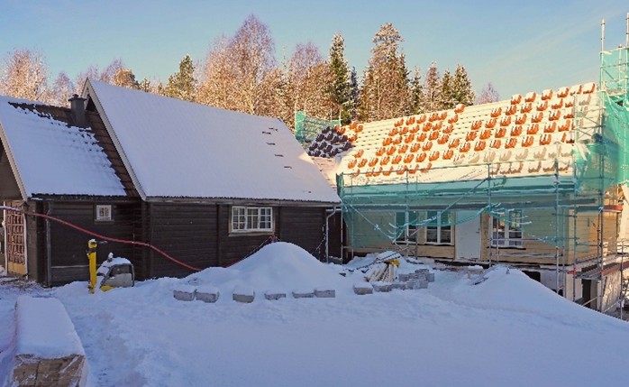 Snart er den ny kirkestua ferdig