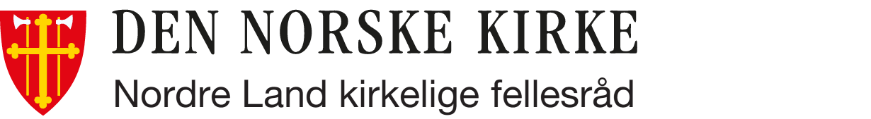 Nordre Land kirkelige fellesråd logo