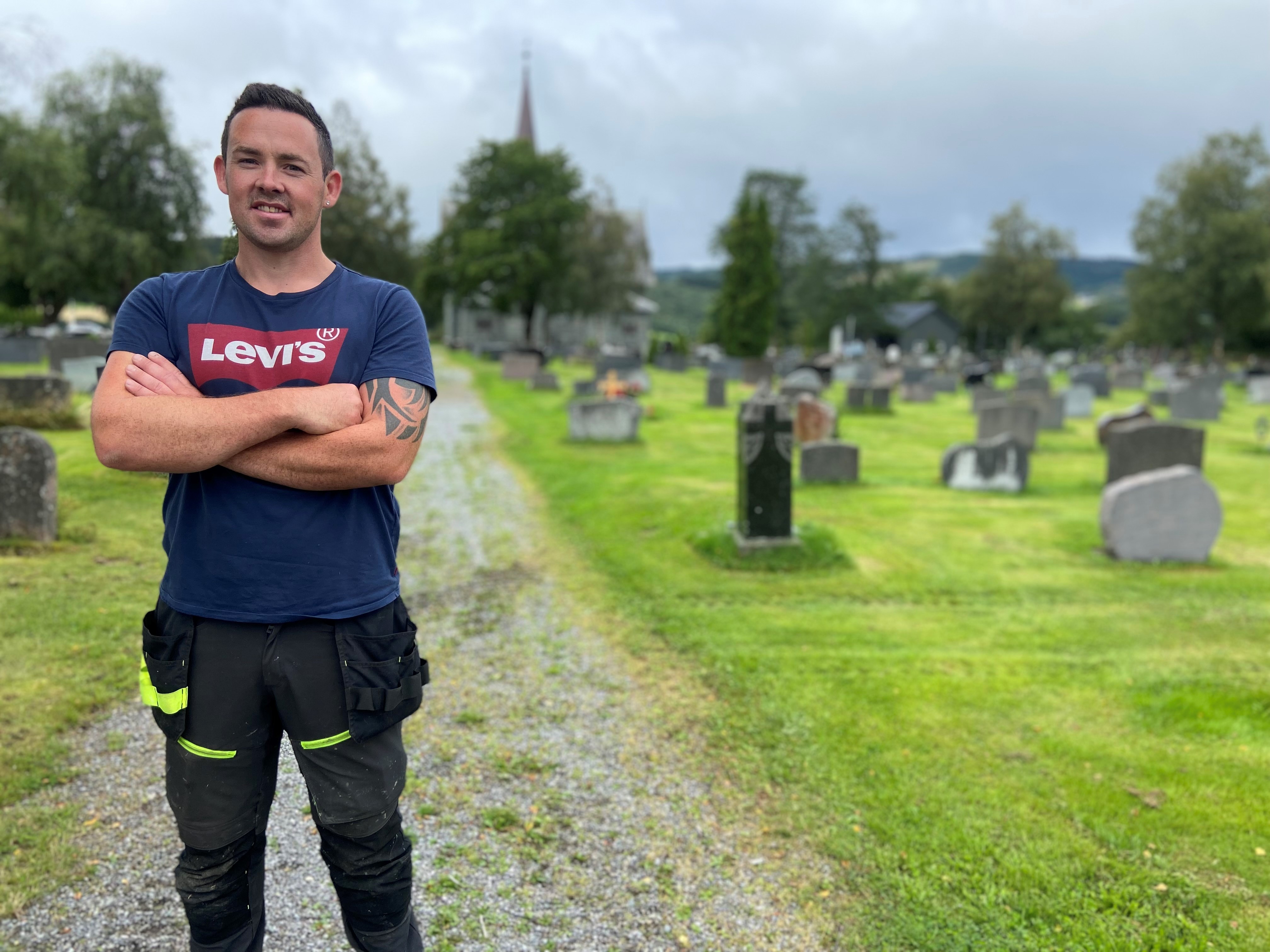Ove på kirkegården ved Orkdal kirke