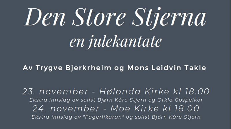 Den store stjerna - en julekantate