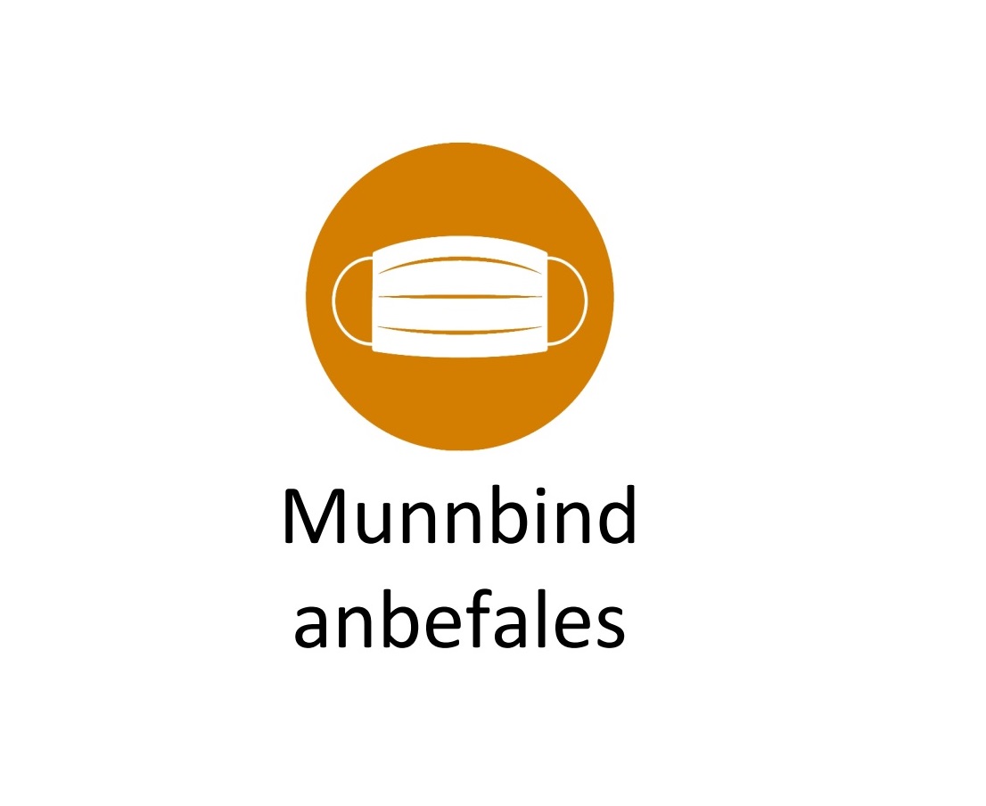 Anbefalt med munnbind i kirkene