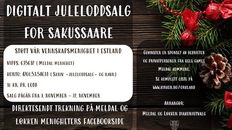 Digitalt juleloddsalg 2020