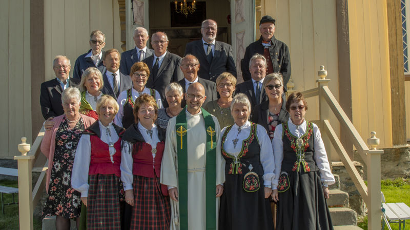 Gudstjeneste med 50-årskonfirmanter