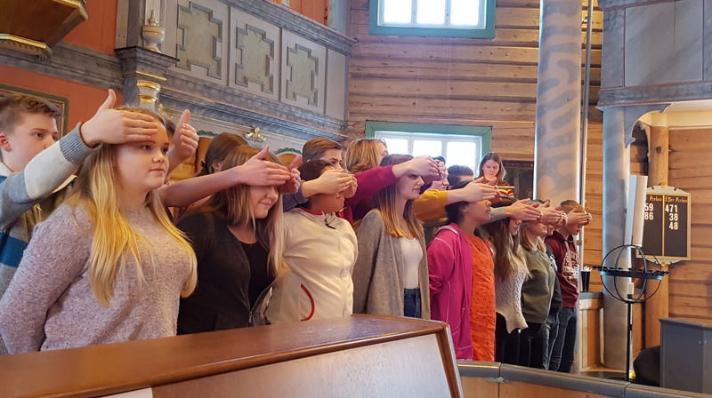 Konfirmantenes Salmevri