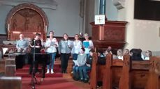 Vakker ukrainsk sang i Fagerborg kirke.