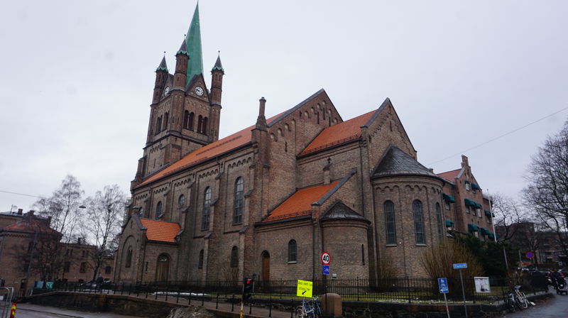 Grønland kirke fyller 150 år. Foto: KfiO/fft