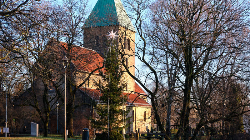 Gamle Aker kirke. Foto: Roger Jensen