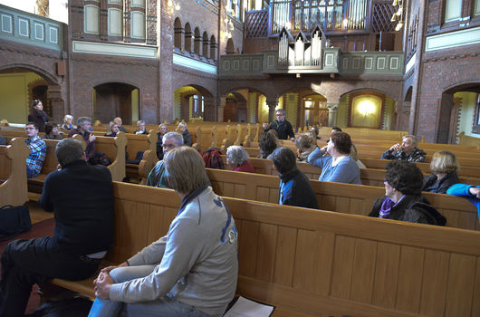 Sagene kirke - med åpne dører