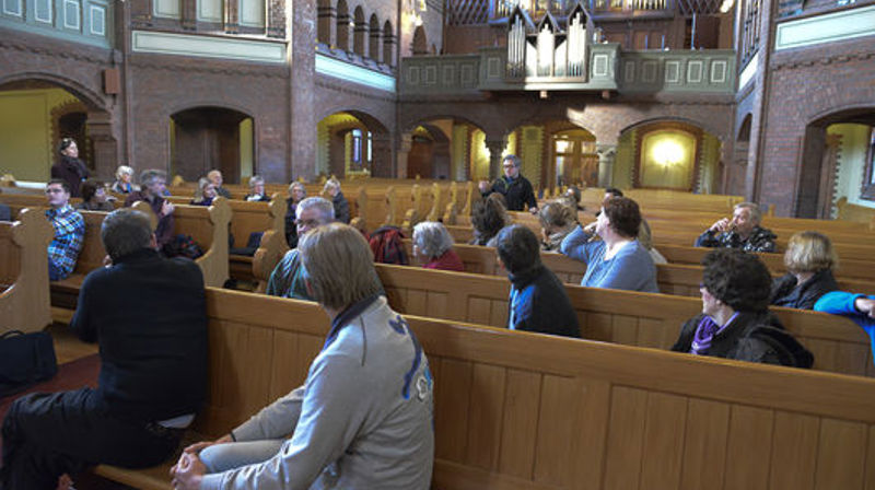 Sagene kirke - med åpne dører