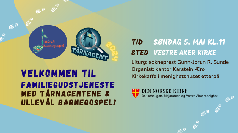 Familiegudstjeneste med tårnagentene