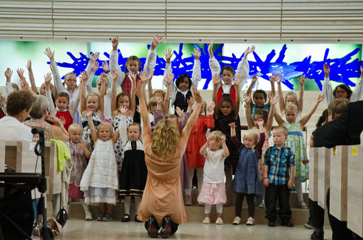 fra vigslingsgudstjenesten 2011