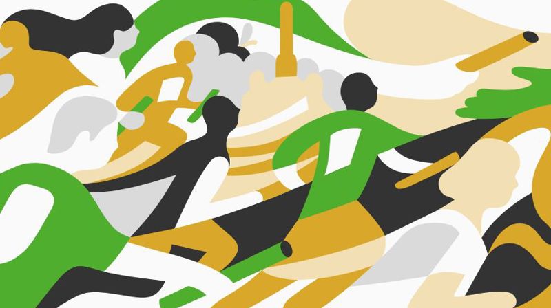 Holmenkollstafetten - fest på kirkebakken og ute i løypa, lørdag 13. mai