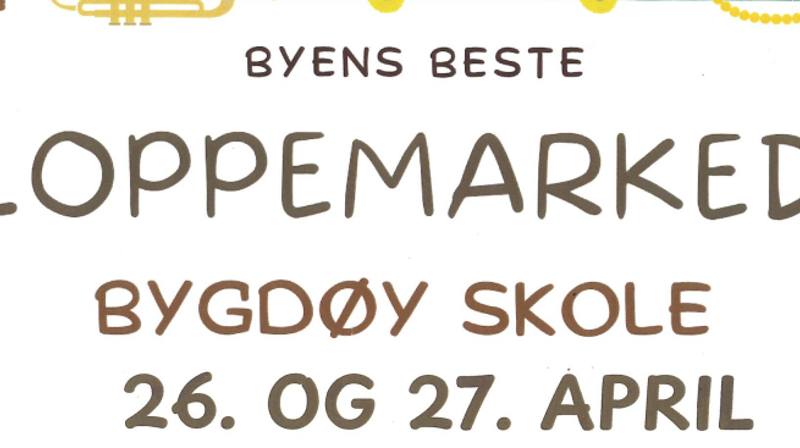 Nå blir det snart loppemarked på Bygdøy.