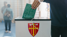 Stemme i kirkevalget Foto: Simen Prestaasen
