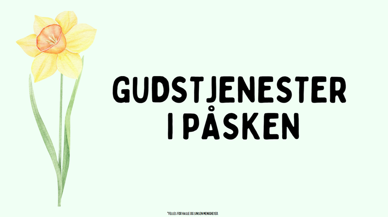 Påsken i Hasle kirke 2023