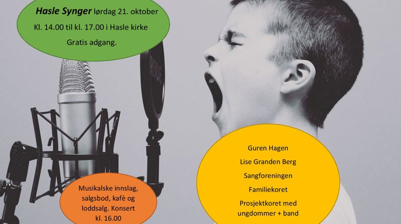 Hasle synger!