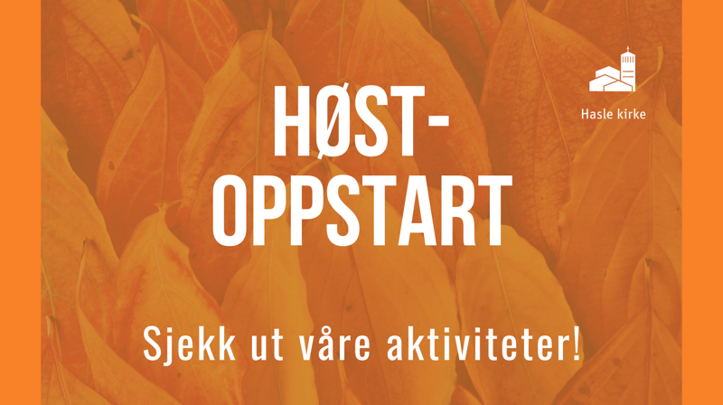 Endelig er vi i gang igjen - sjekk ut høstens aktiviteter her