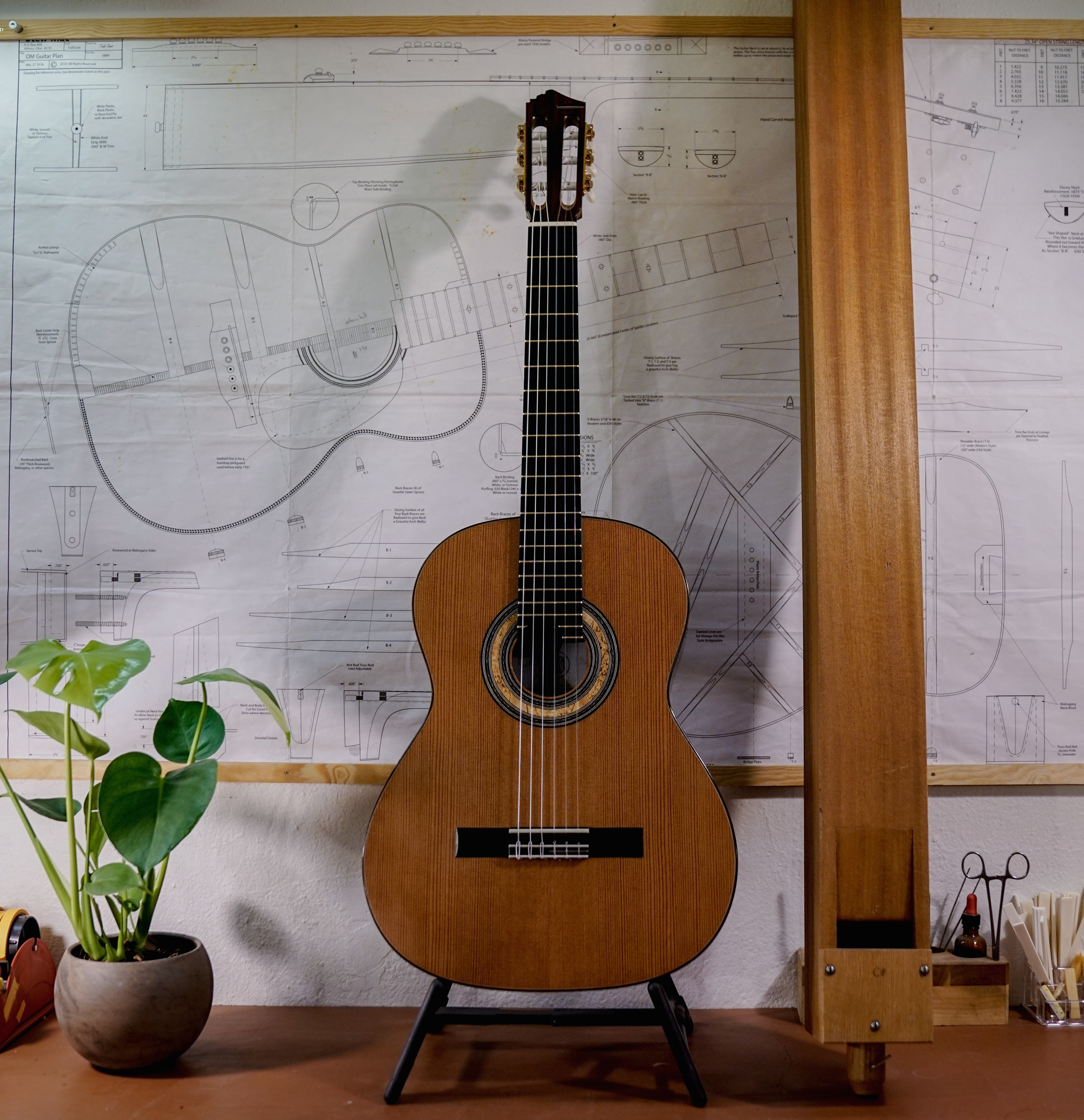 Klassisk gitar "Modell Hasle Kirke"