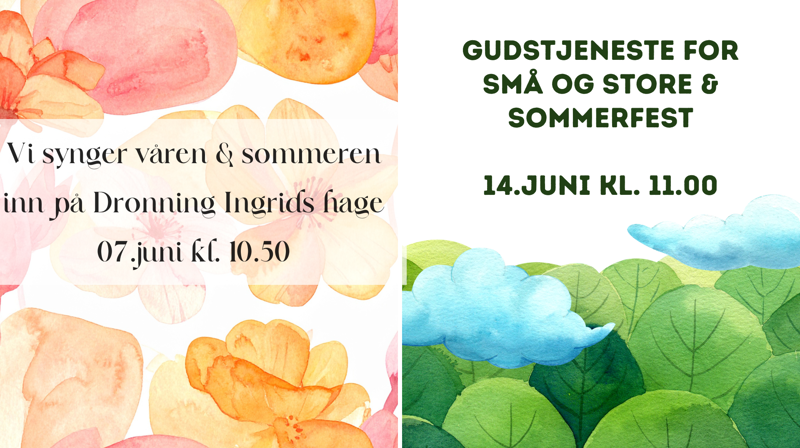Gudstjenester i juni