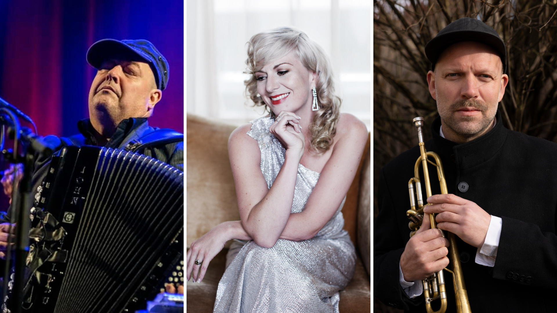 Eick, Augestad, Carstensen. Musikermøte på Hasle