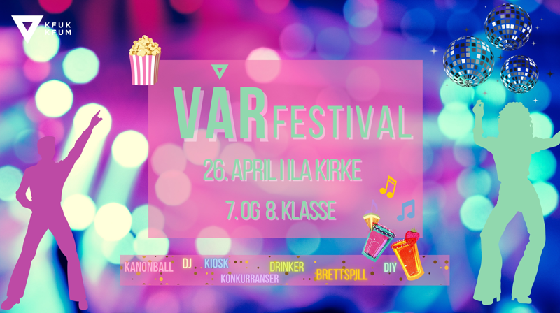 Bli med på VÅR-festival for 7. & 8. klasse
