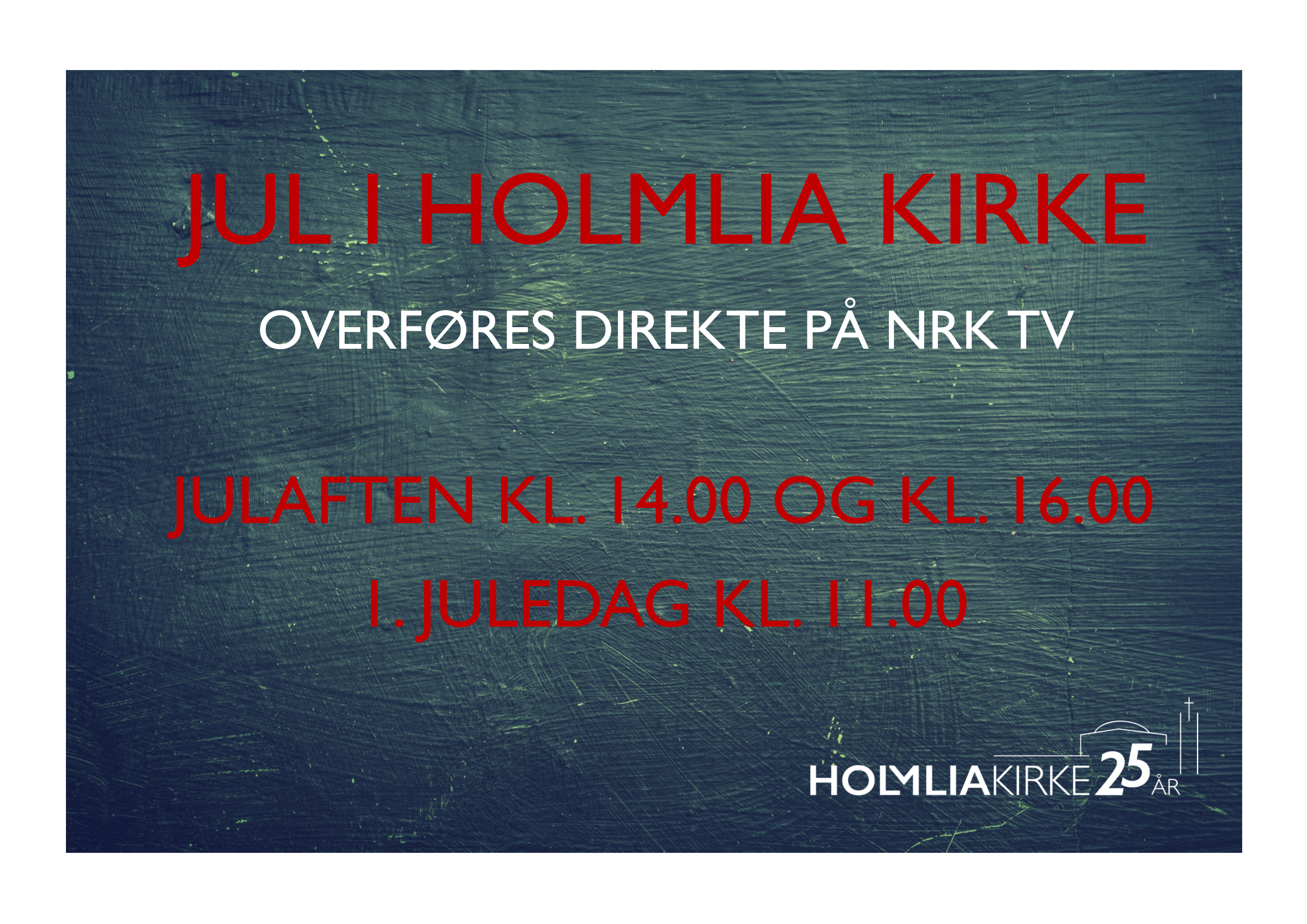 Holmlia på TV julen 2018!