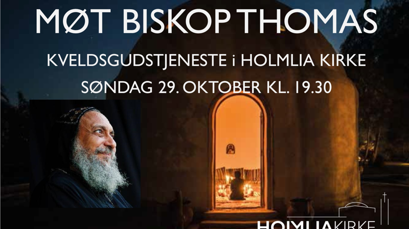 Møt biskop Thomas i Holmlia kirke