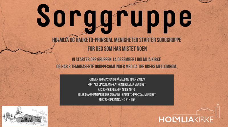 Oppstart av sorggruppe