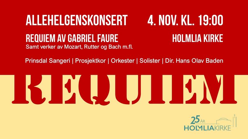 Allehelgenskonsert - Faurés requiem