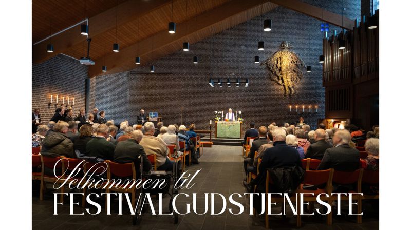 FESTIVALGUDSTJENESTE og KONSERT