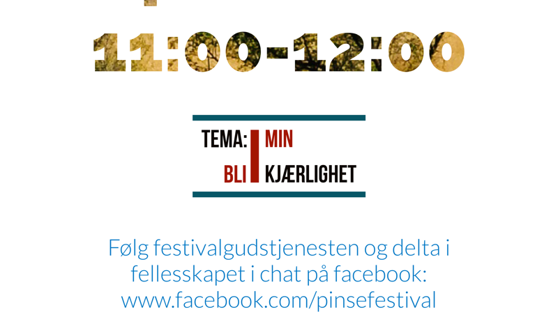 Digital flerkulturell Pinsefestival 24.mai