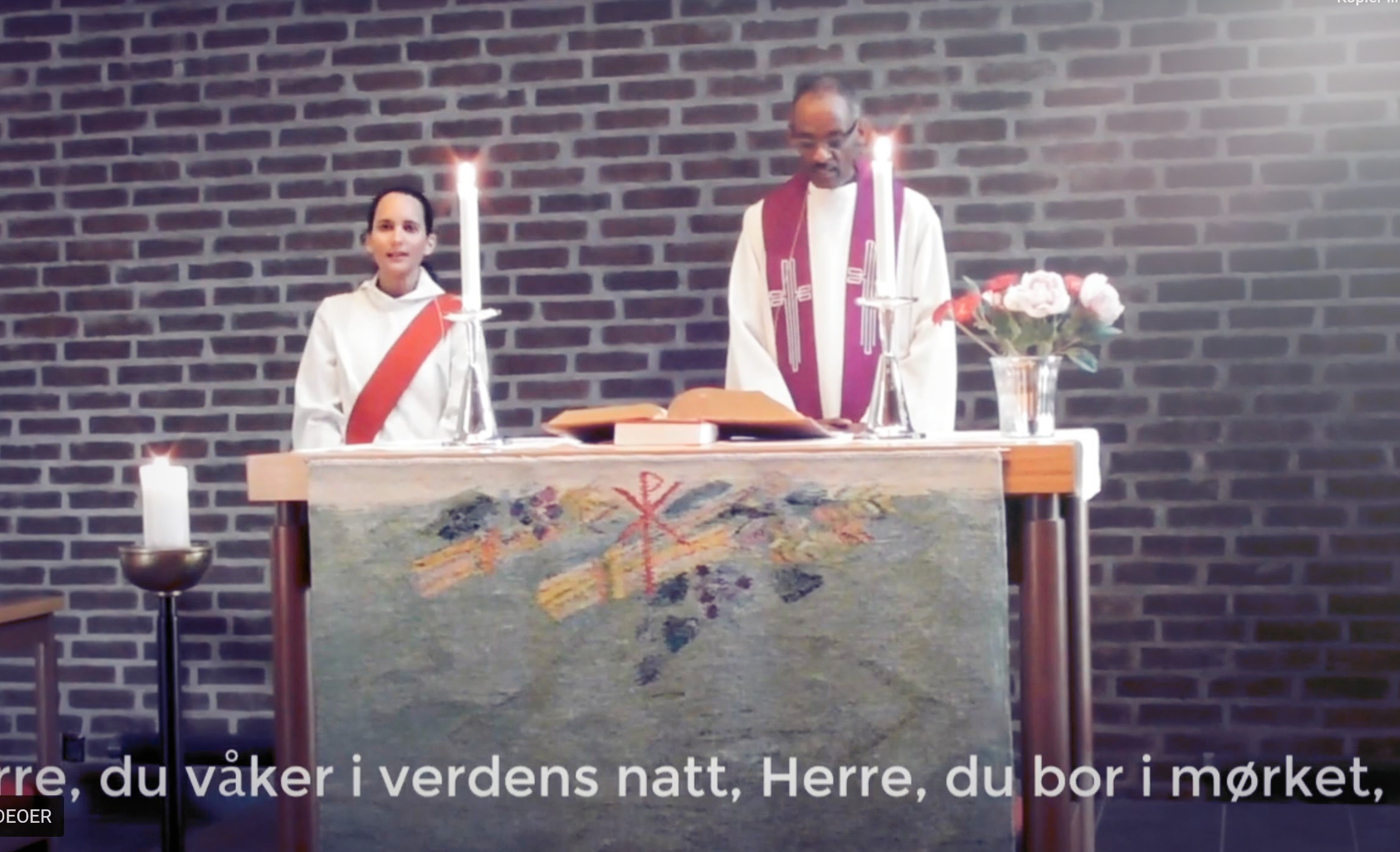 Diakoni-nettgudstjeneste i Stovner kirke (video)