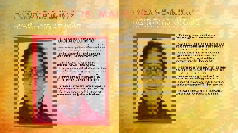 VIKTIG! Fastekvelden med Torborg Aalen Leenderts er FLYTTET TIL ONSDAG 18.MAI. Fastekvelde:  Gud er kjærlighet