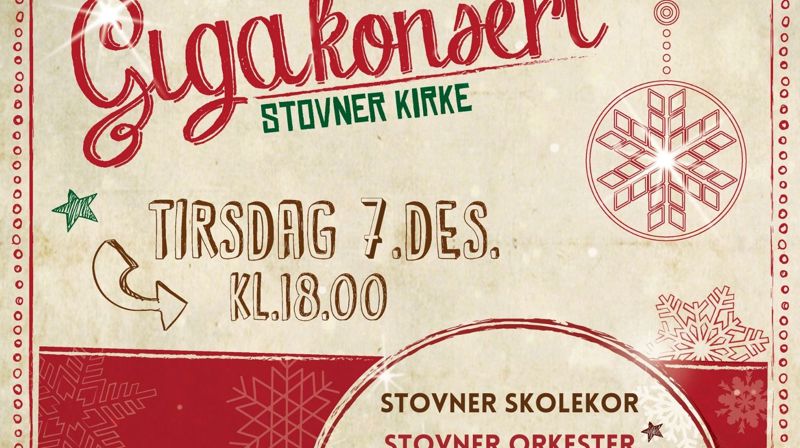 AVLYST - Gigakonsert i Stovner Kirke