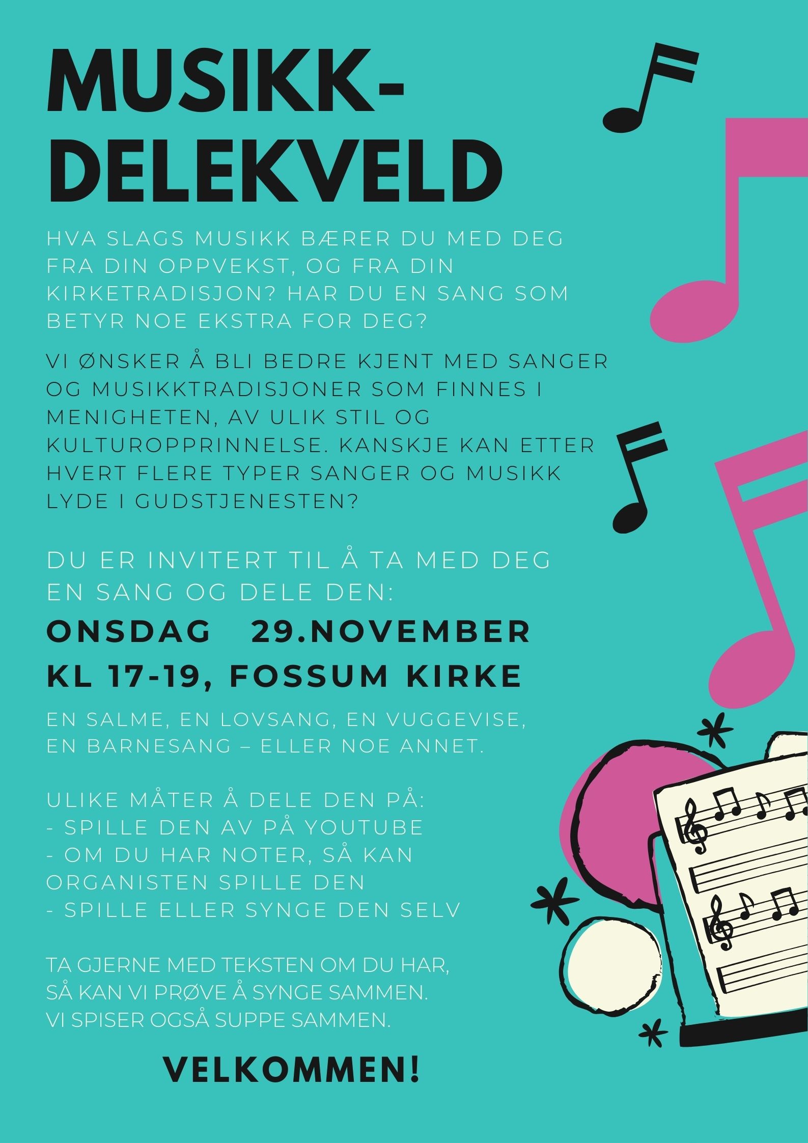 Musikk-delekveld!