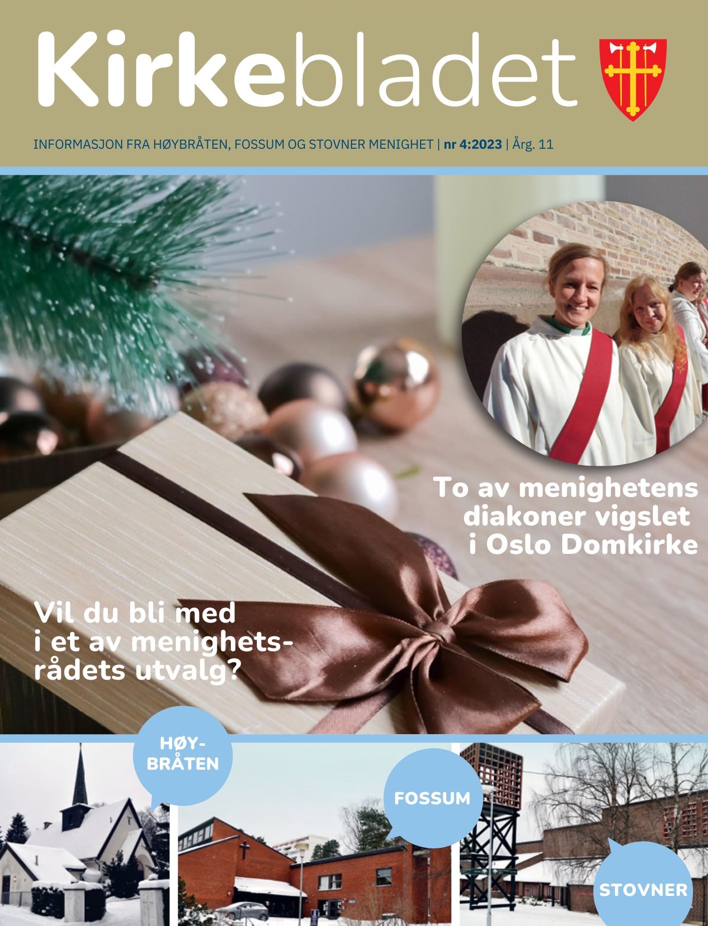 Kirkebladet framside
