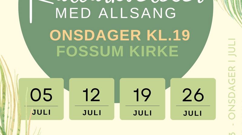 Kulturkvelder med allsang 2023