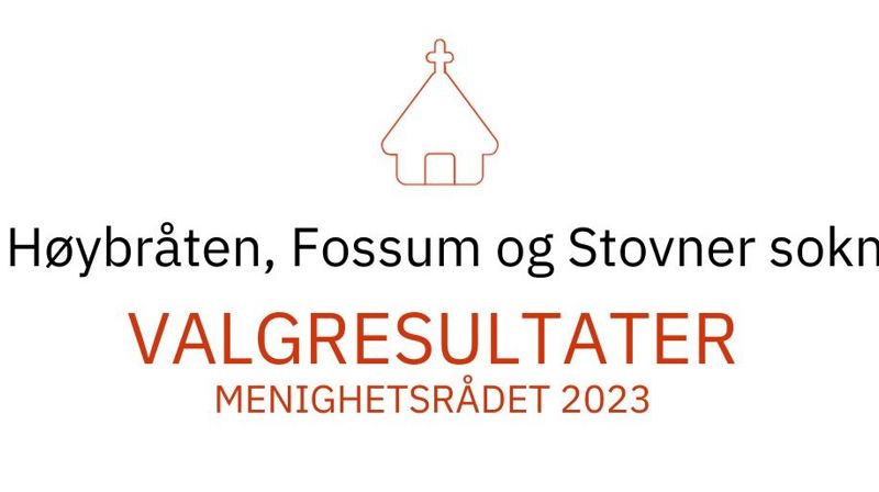 Valgresultater - HFS menighetsråd 2023-2027