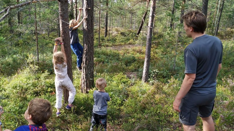 Familietur til Østmarkskapellet