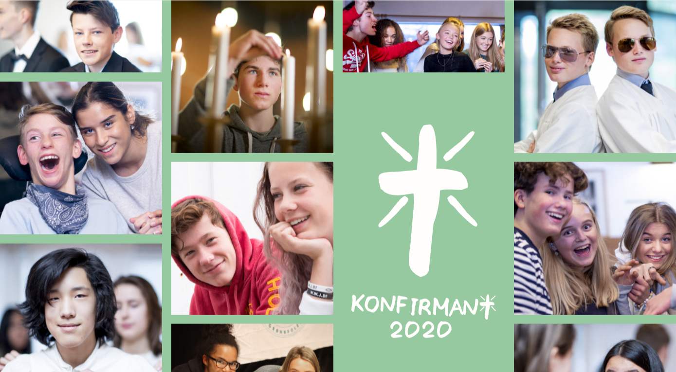 Konfirmant i Lambertseter kirke 2020