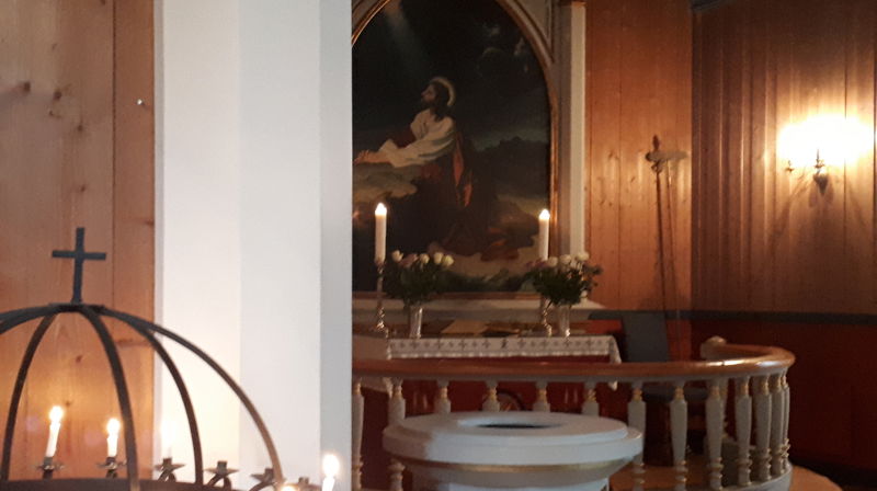 Åpen kirke søndag 7. mars. Musikk. Mulighet for nattverd