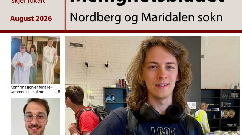 Menighetsbladet august 2026