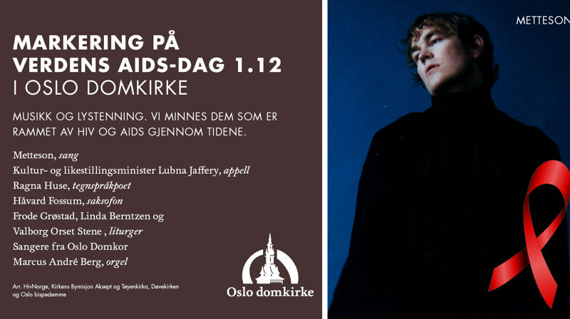 Markering på verdens AIDS-dag