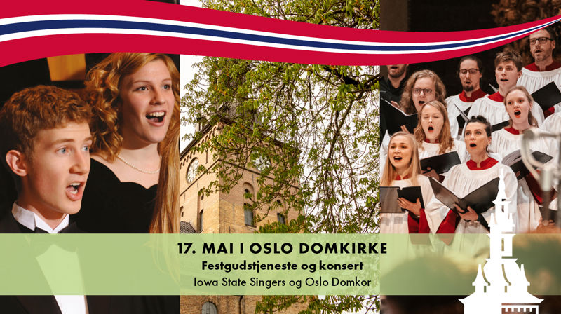 Festgudstjeneste og konsert på nasjonaldagen kl. 13:00