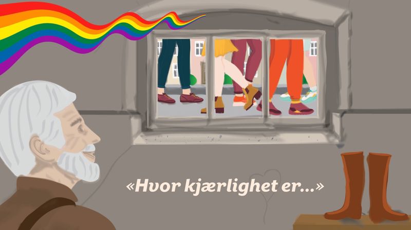 Konsertforestilling: «Hvor kjærlighet er ...» // Kirken på Pride // Urfremføring Kverndokk og Bull