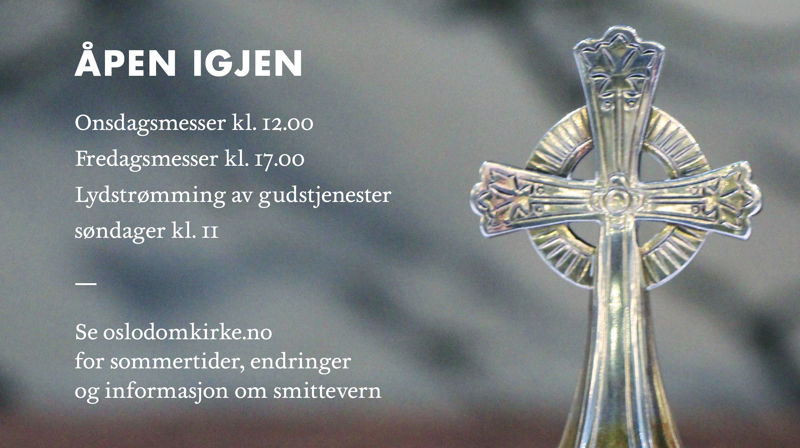 Velkommen tilbake til kirken!