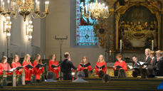 Oslo Domkirkes Ungdomskor. Under: St. Sunniva Kammerkor
