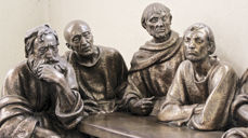 Detalj fra sølvalteret. Foto: Petter Mohn