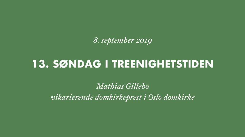 Tal brødet. Spis ordet.