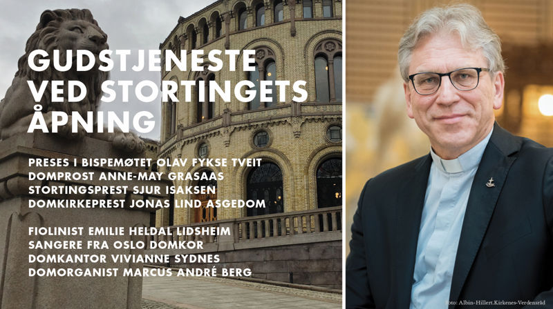 Gudstjeneste ved Stortingets åpning